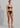 Matteau Nineties High Waist Bikini Brief - Navy Crinkle