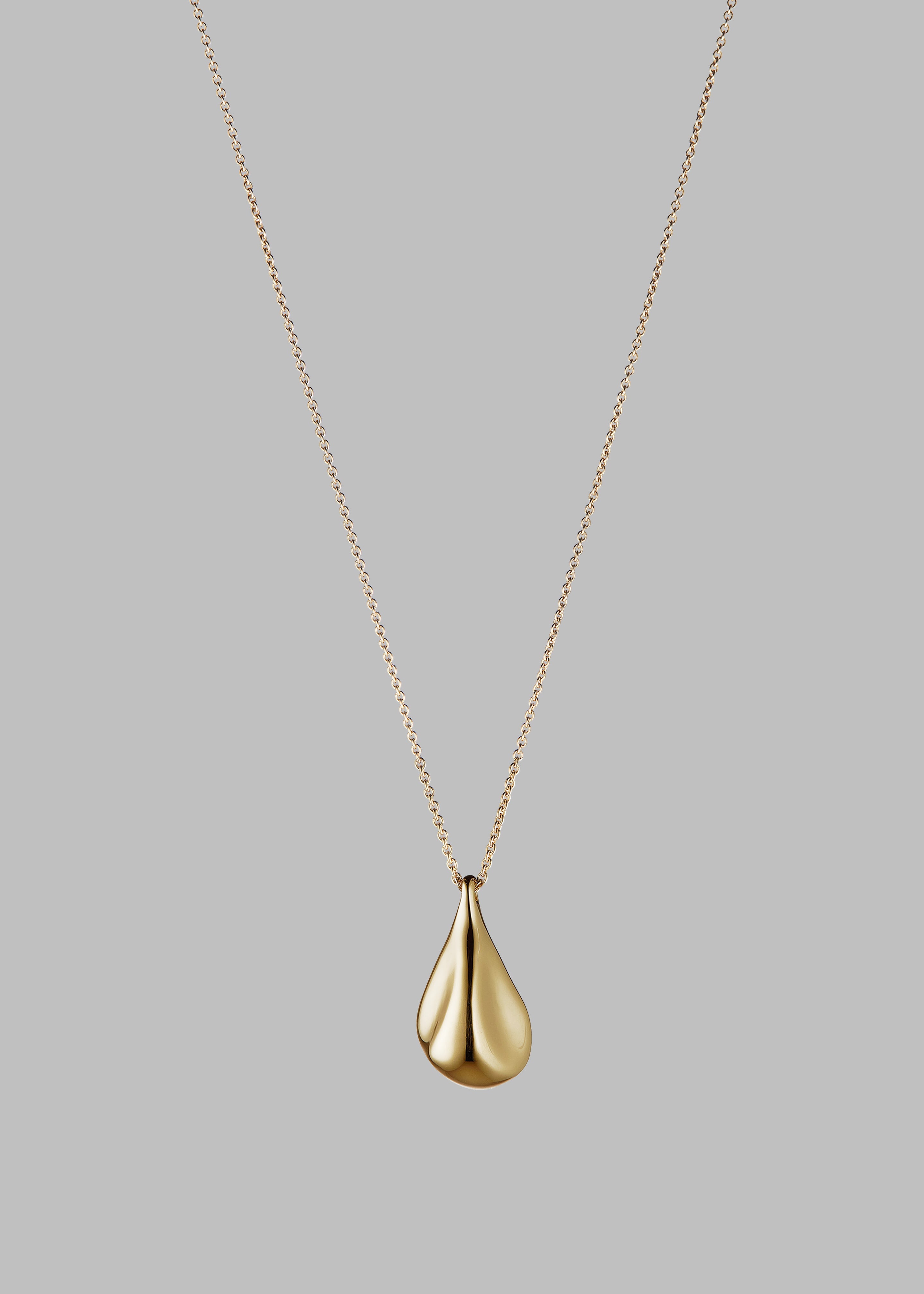 Otiumberg Fluid Pebble Necklace - Gold Vermeil